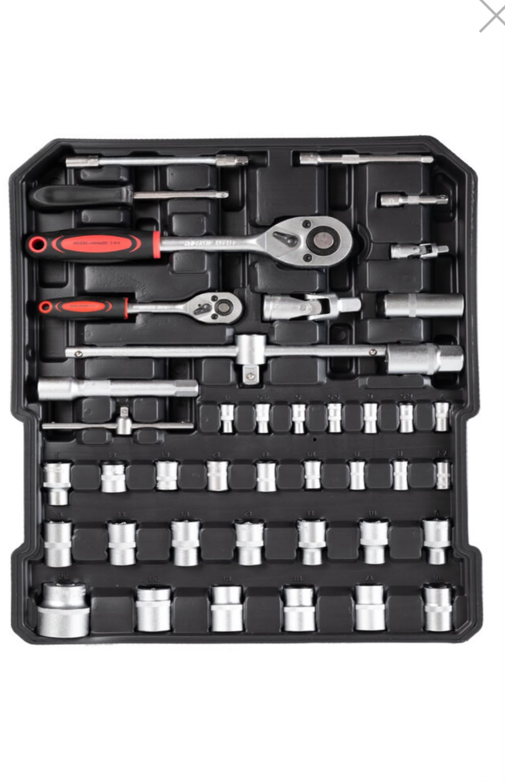 Set valigia utensili attrezzi da lavoro in cromo vanadio 849 pezzi trolley