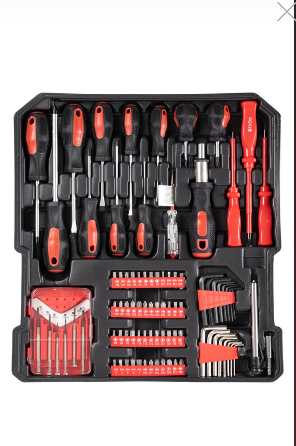 Set valigia utensili attrezzi da lavoro in cromo vanadio 849 pezzi trolley