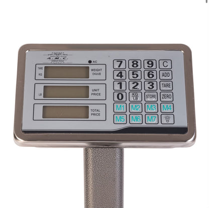 Bilancia digitale elettronica professionale 300 Kg display bilancia industriale