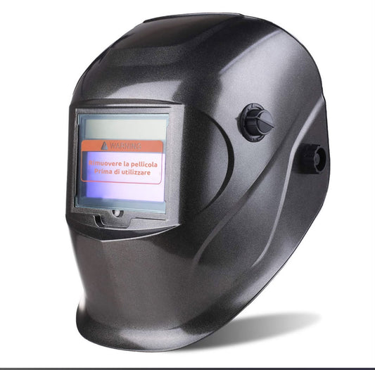 Casco per saldatore professionista 16 livelli UV, oscuramento variabile Din 9/13