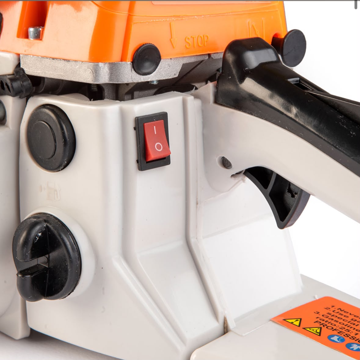 Motosega a scoppio 52cc profondita' lama 50cm professionale per giardinaggio