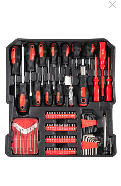 Set valigia utensili attrezzi da lavoro in cromo